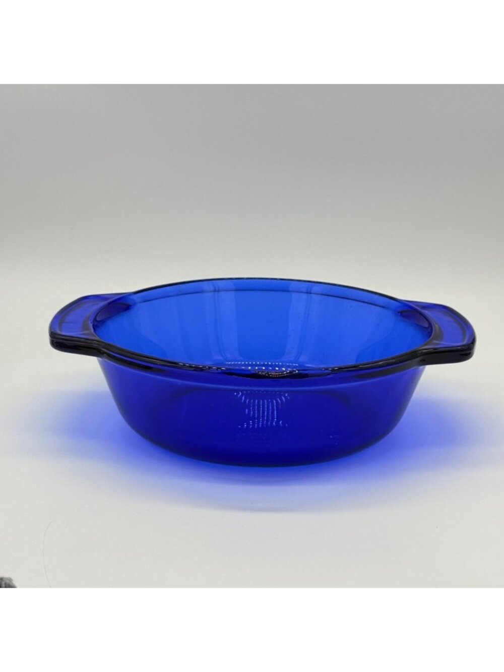 Anchor Hocking Cobalt Blue Glass Casserole Dish 1.5 Qt Essentials Vintage Bakewa